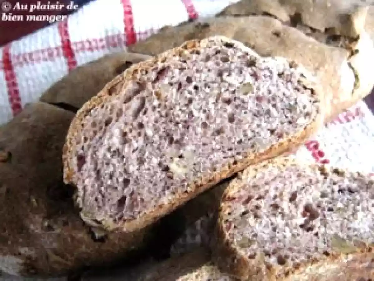 Pain aux canneberges séchées et aux noix
