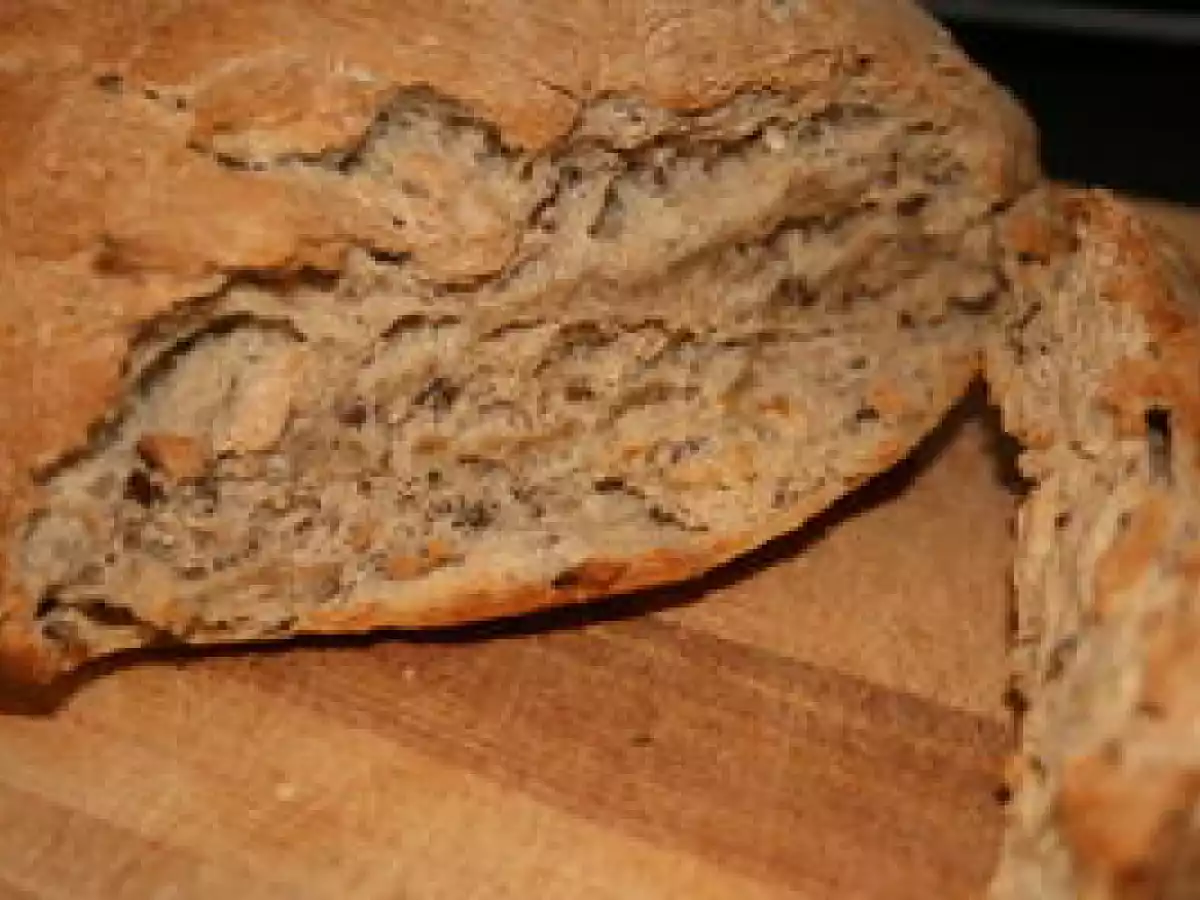 Pain aux céréales sans machine