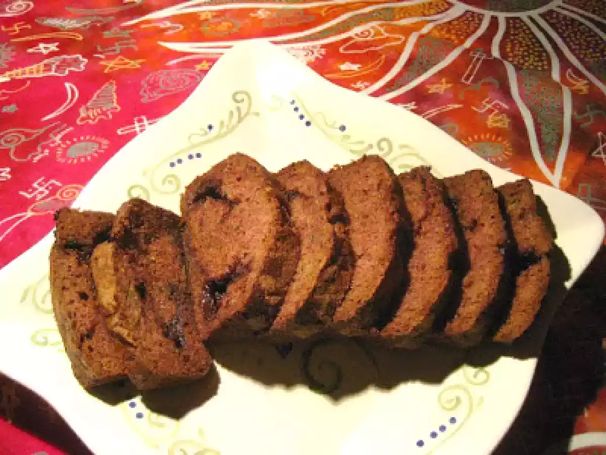 Pain aux courgettes et au Nutella