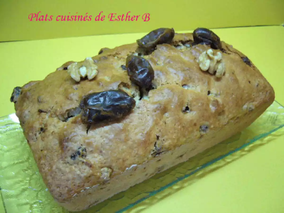 Pain aux noix et aux dattes à la mayonnaise - photo 2