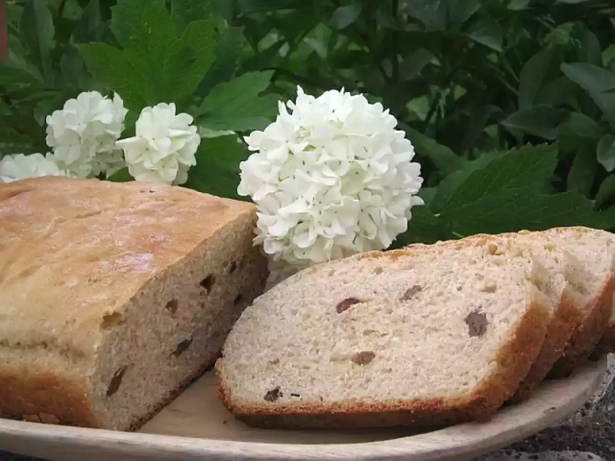 Pain aux raisins et à la cannelle