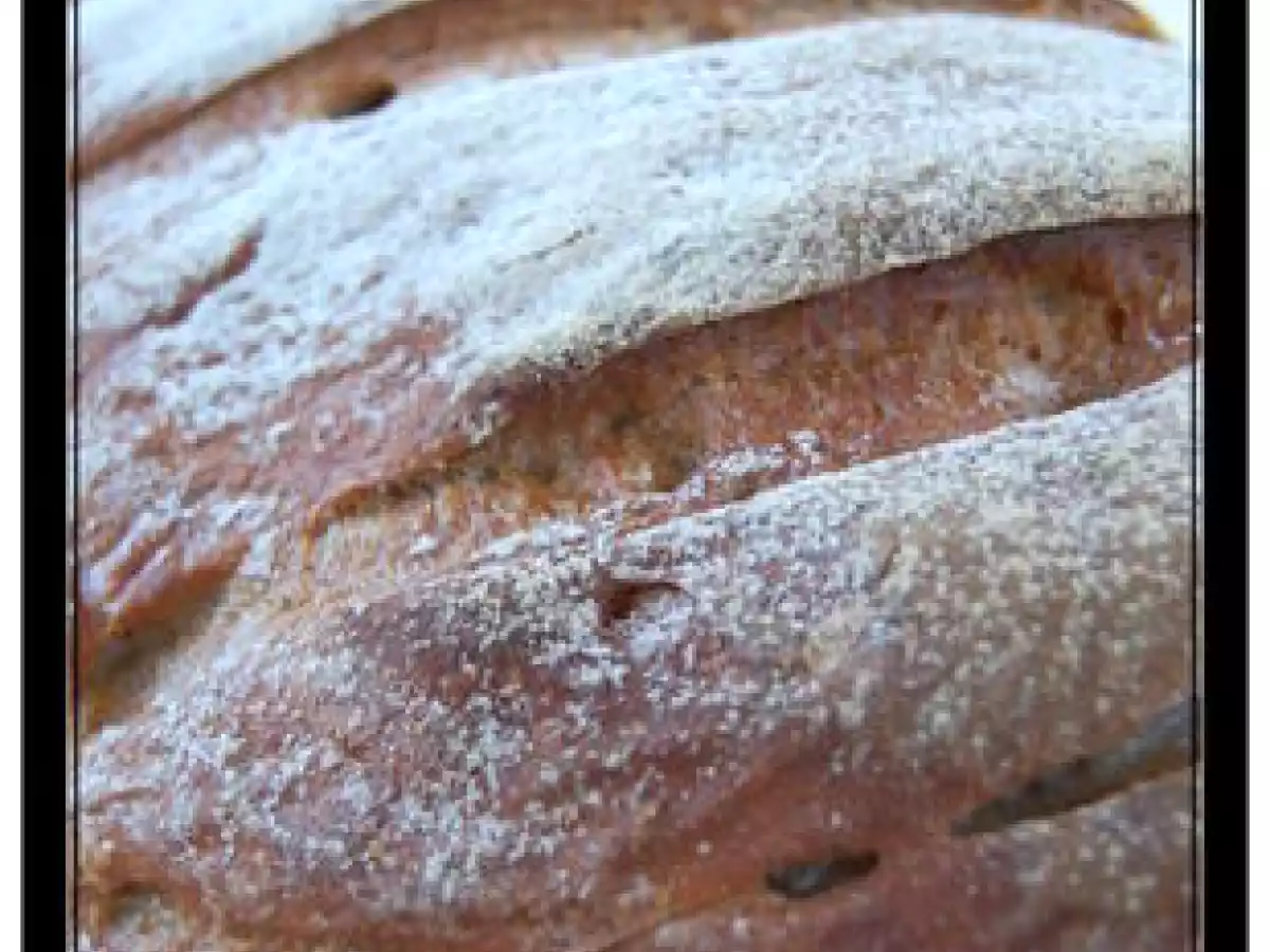 PAIN avec de la FARINE DE BLE NOIR du Moulin de Trouguer