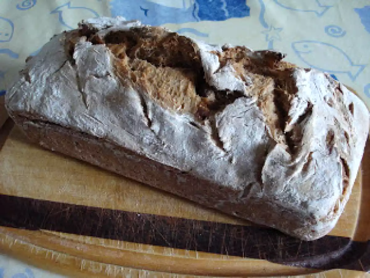 Pain bis aux figues sur poolish