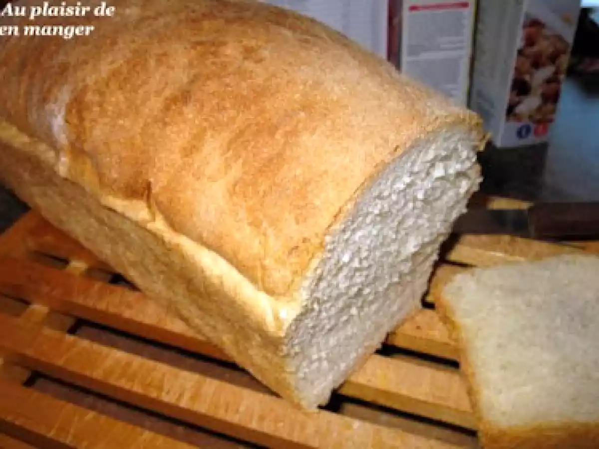 Pain blanc au babeurre au robot boulanger - photo 2