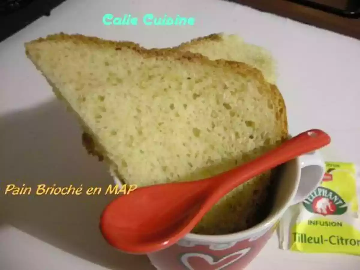 *** Pain Brioché pomme cannelle 0% à la MAP *** - photo 2