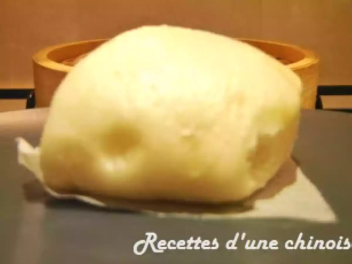 Pain chinois à la vapeur.