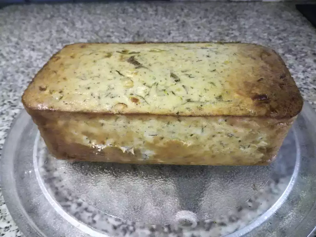 Pain clafoutis aux courgettes et chèvre IG bas - photo 2