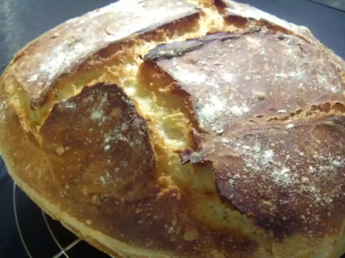 Pain cocotte à la bière.