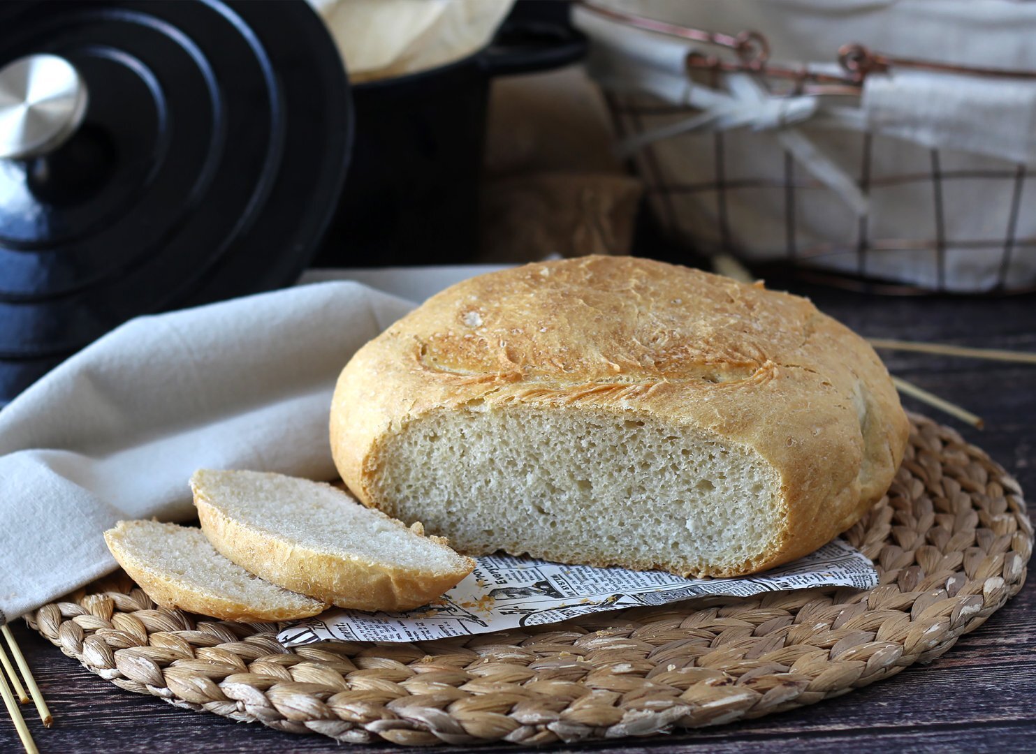 Recette de pain cocotte facile et rapide à préparer