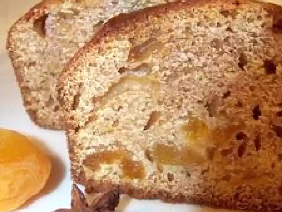 Pain d'épice aux abricots