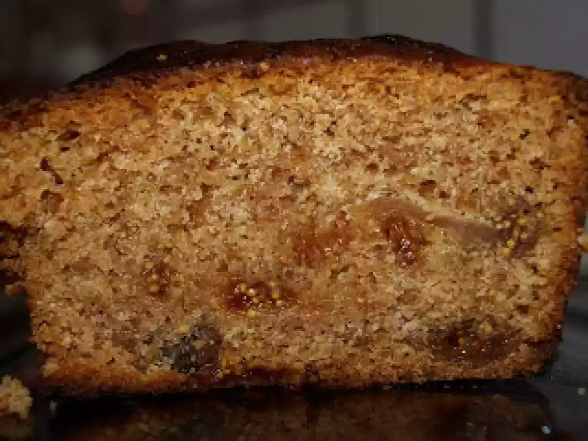 Pain d'épices aux figues
