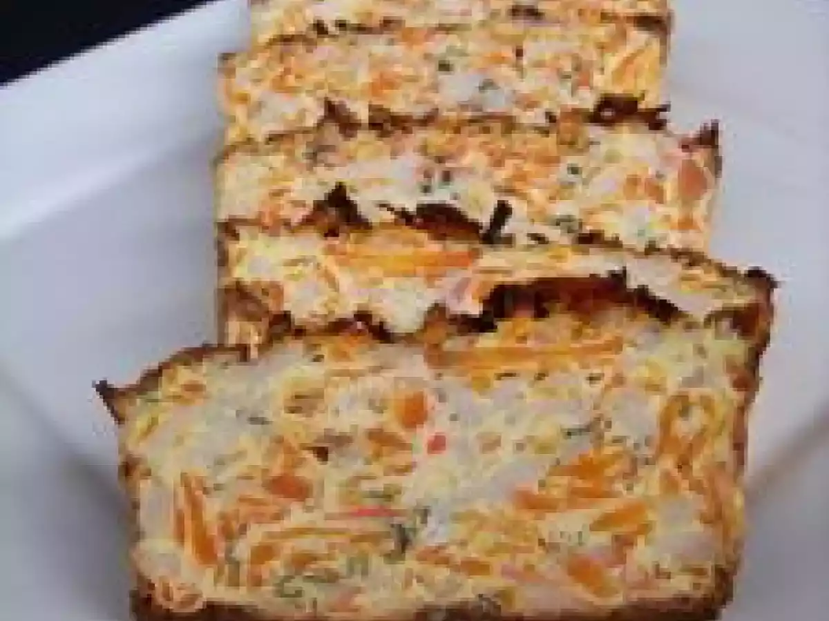Pain de carottes au surimi