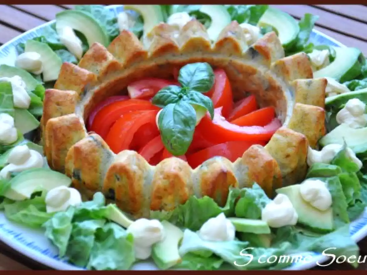 Pain de courgettes au thon et au curry - photo 2