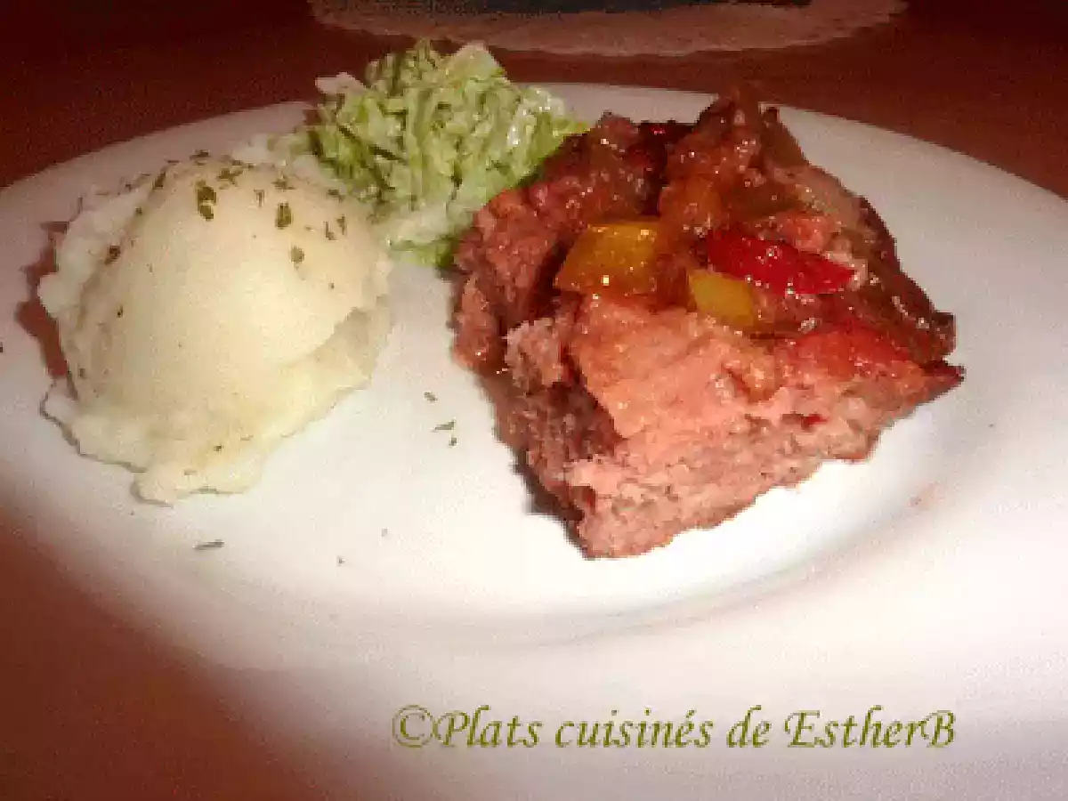 Pain de jambon aux pommes et à l'érable