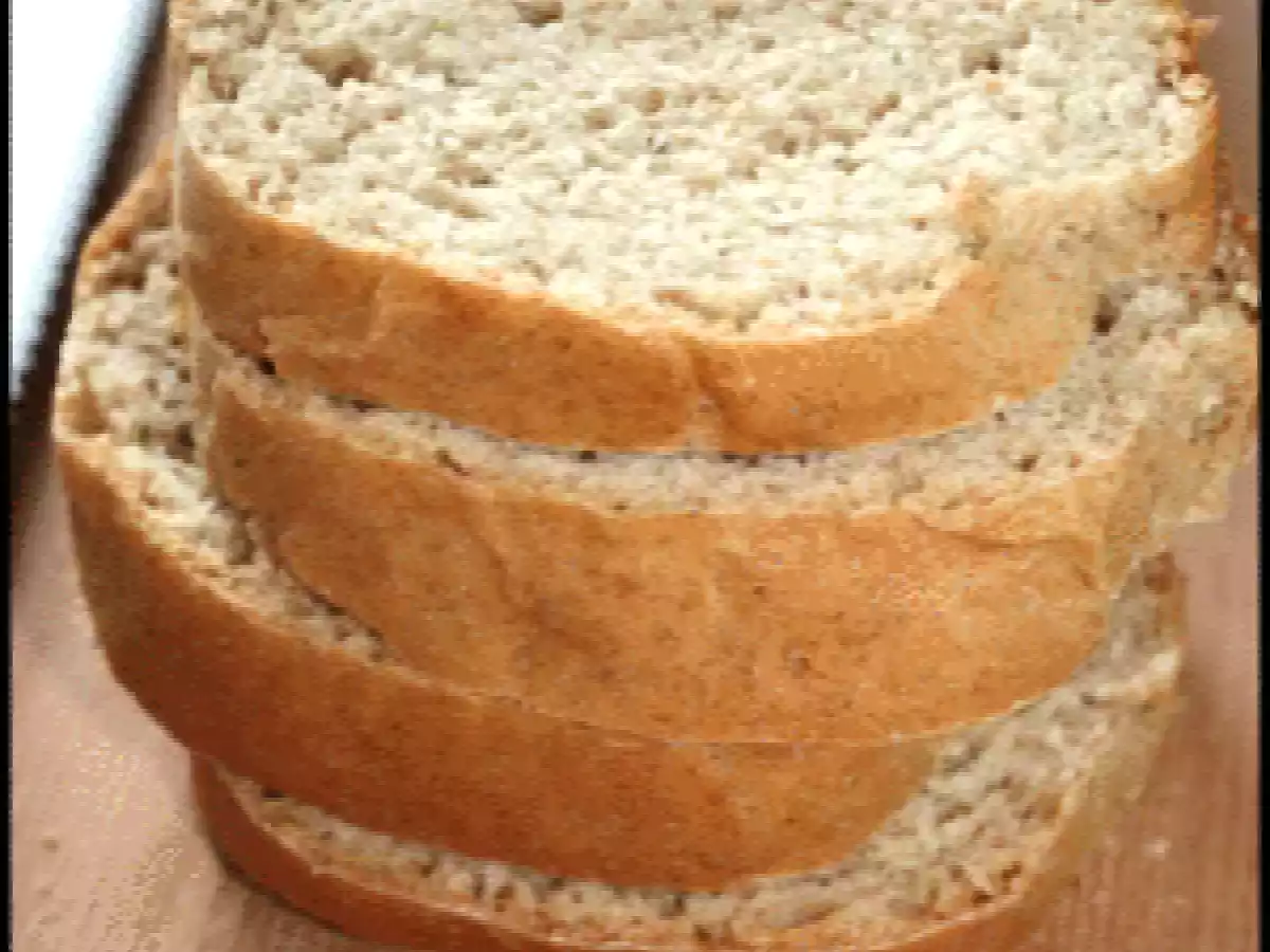 Pain de mie au froment et à l'huile d'olive