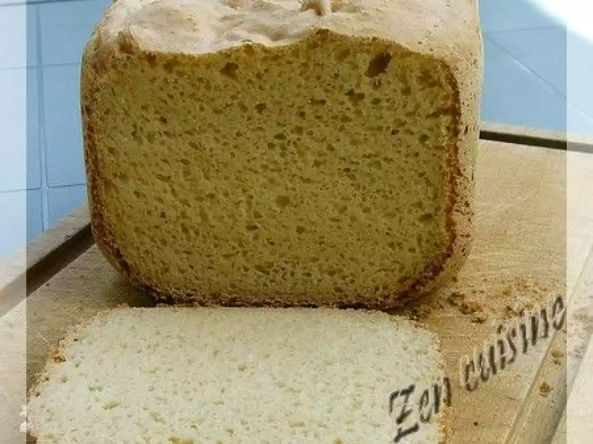 Pain de mie sans gluten à la map SEB DUAL HOME BAKER