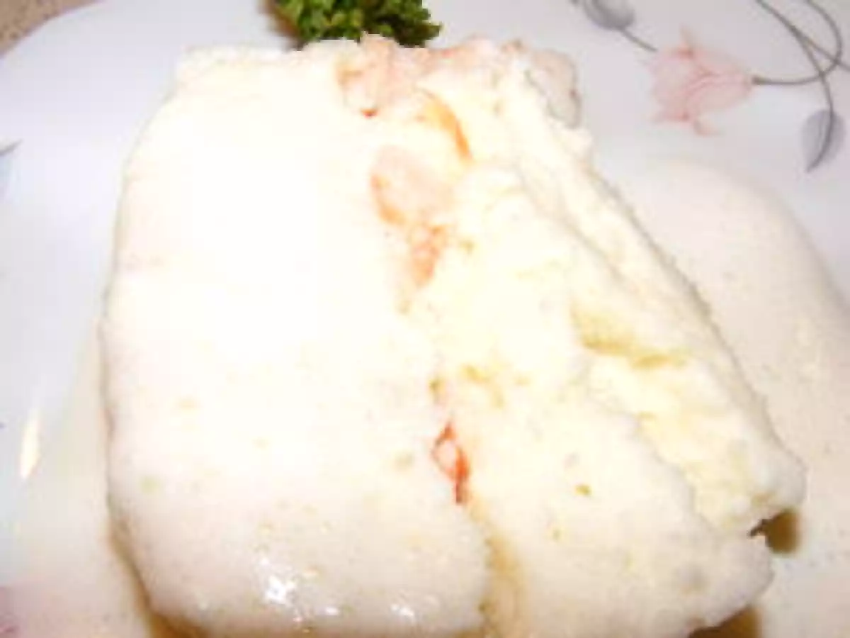 PAIN DE POISSON CRÈME DE CREVETTES SELON ANNE SOPHIE PIC - photo 2