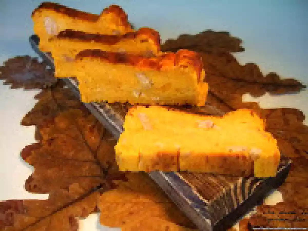 Pain de potimarron et de thon