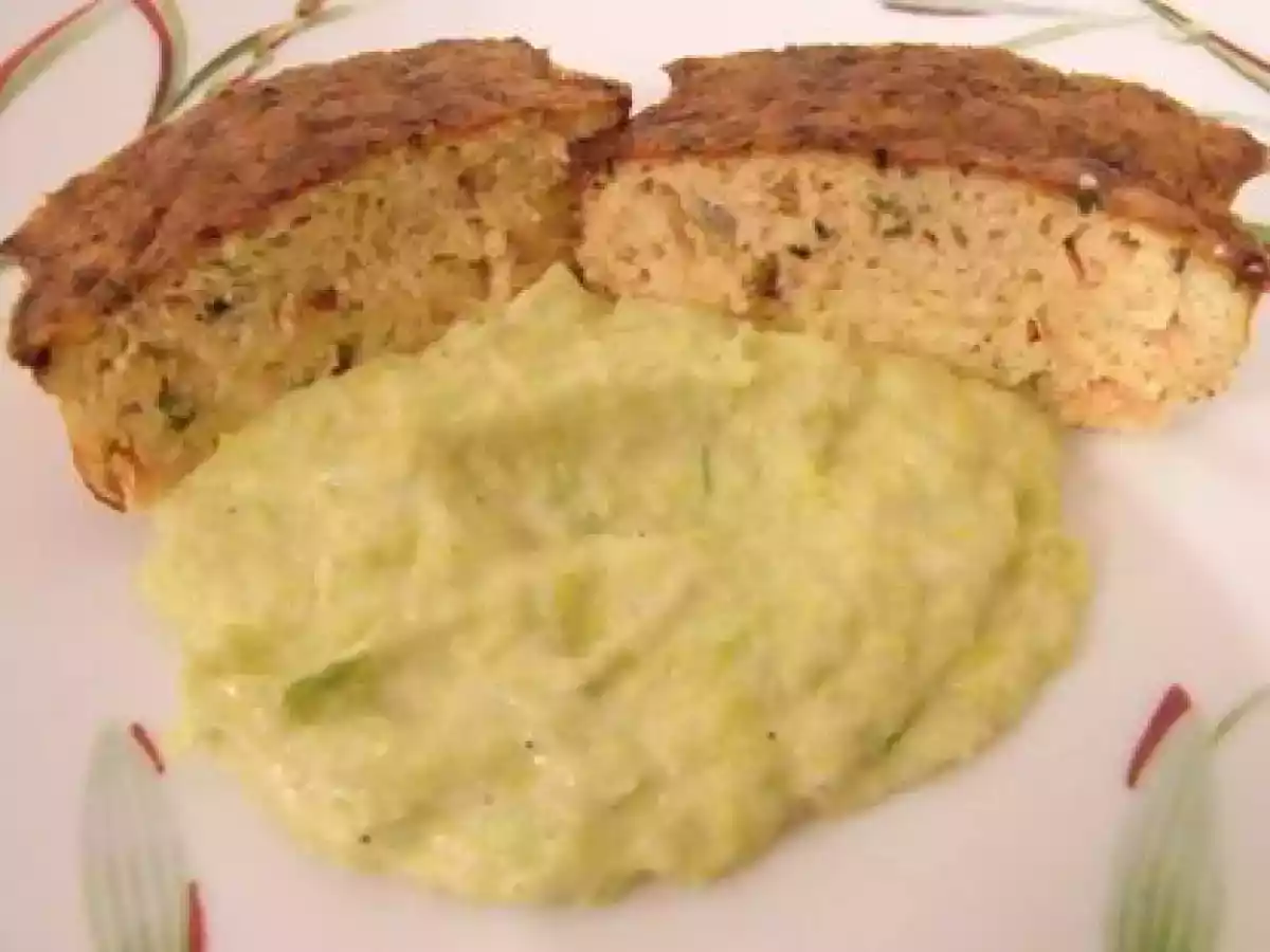 Pain de saumon et son coulis de poireau - photo 3