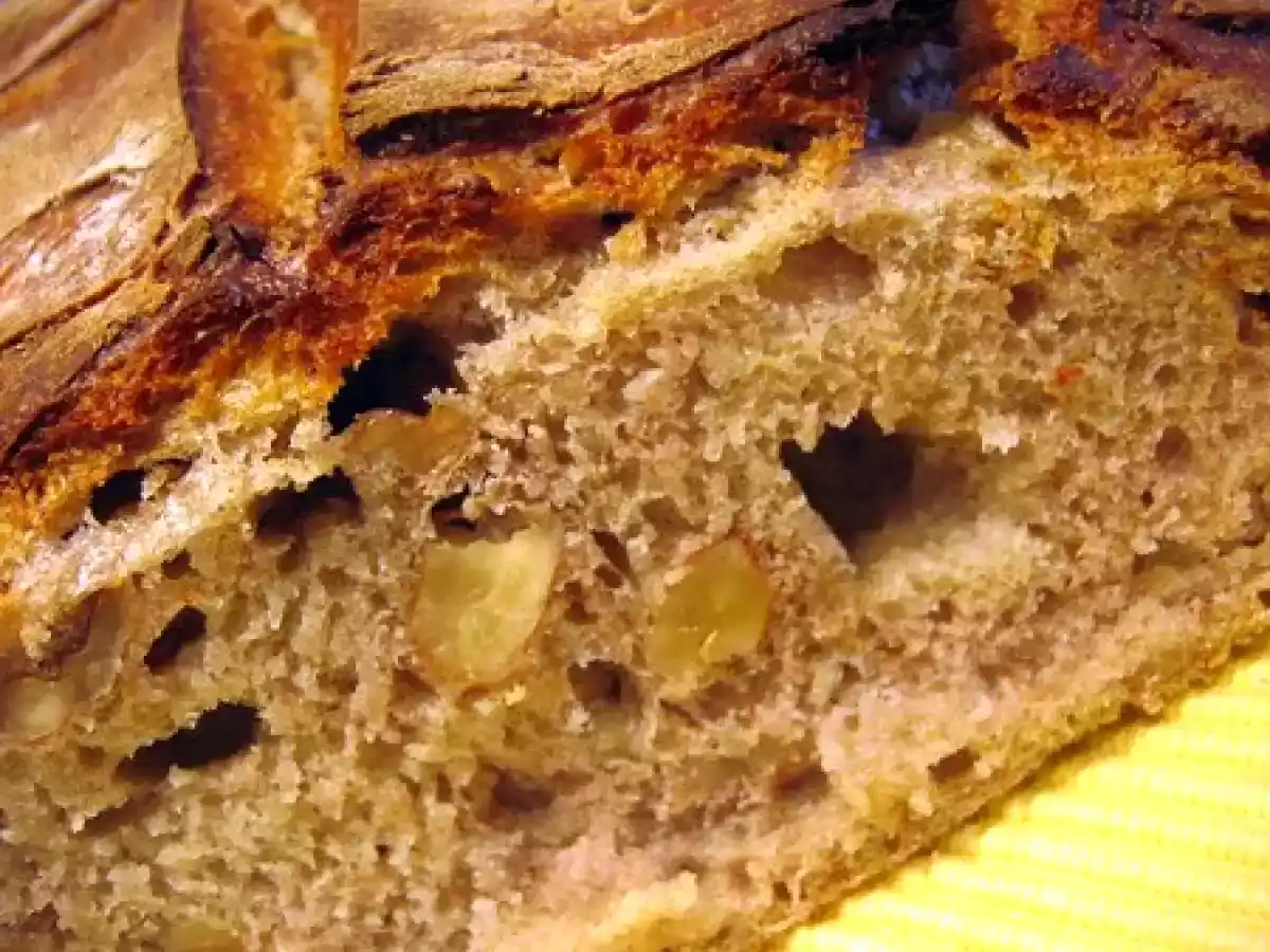 PAIN DE SEIGLE AUX NOIX ET NOISETTES