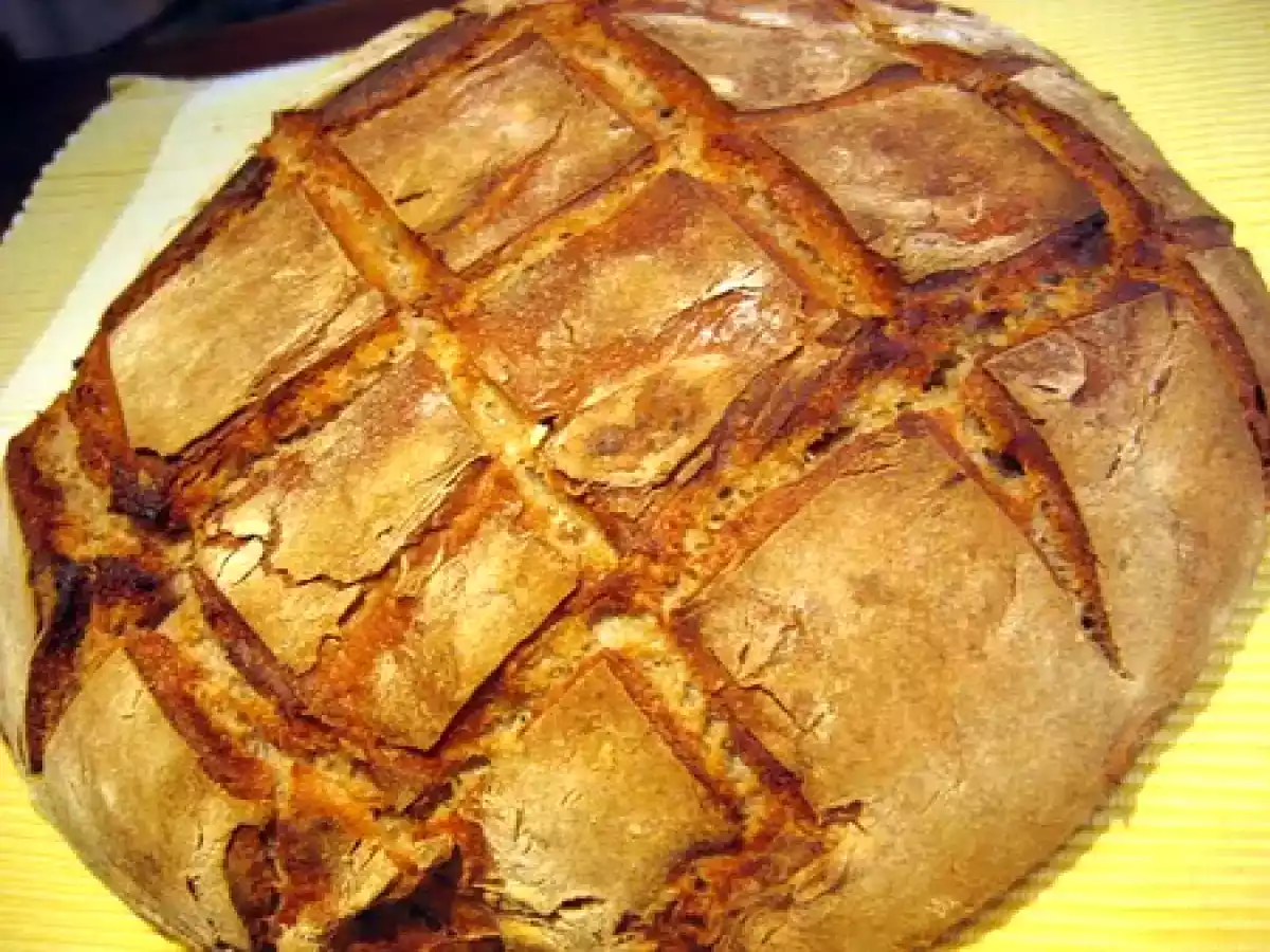 PAIN DE SEIGLE AUX NOIX ET NOISETTES - photo 2