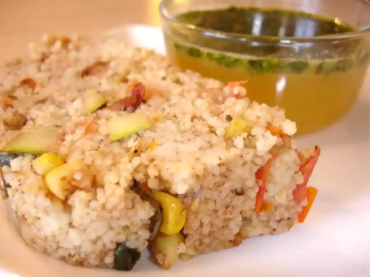 PAIN DE SEMOULE AUX LEGUMES - photo 3