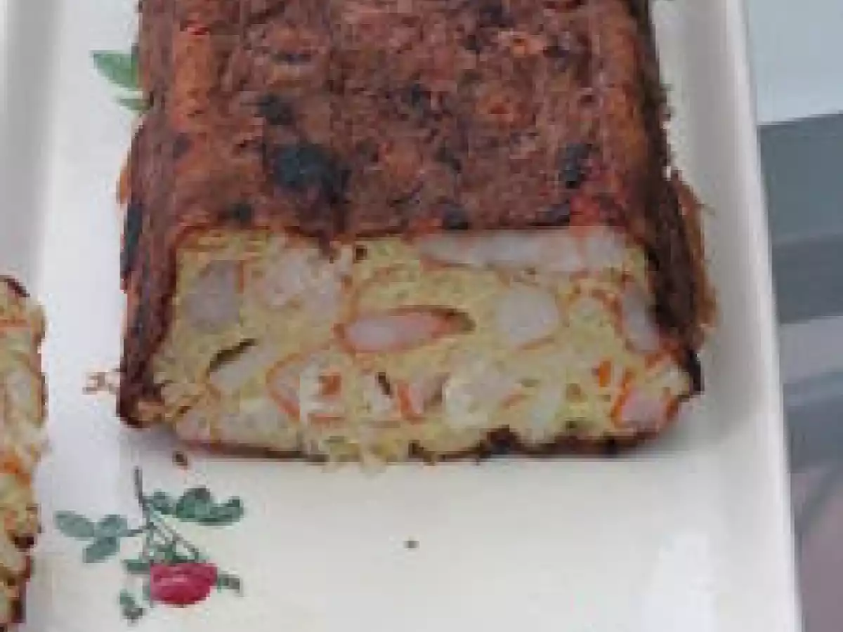 Pain de surimi façon crabe