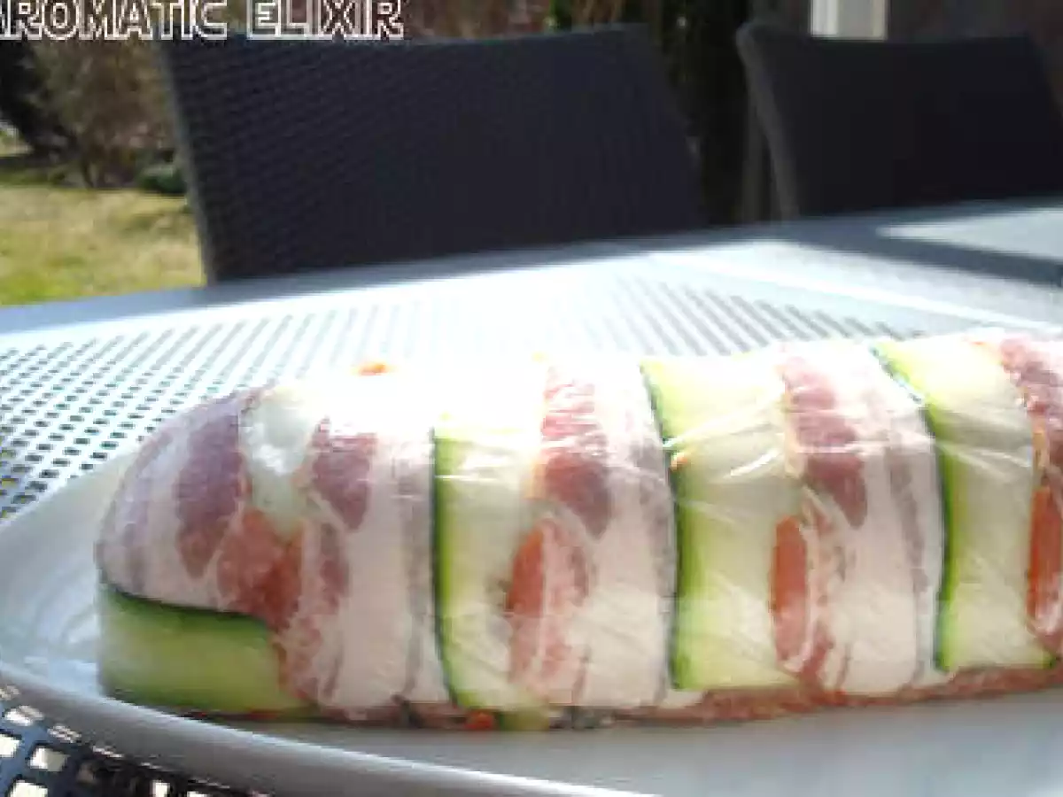 Pain de viande de veau et de boeuf haché