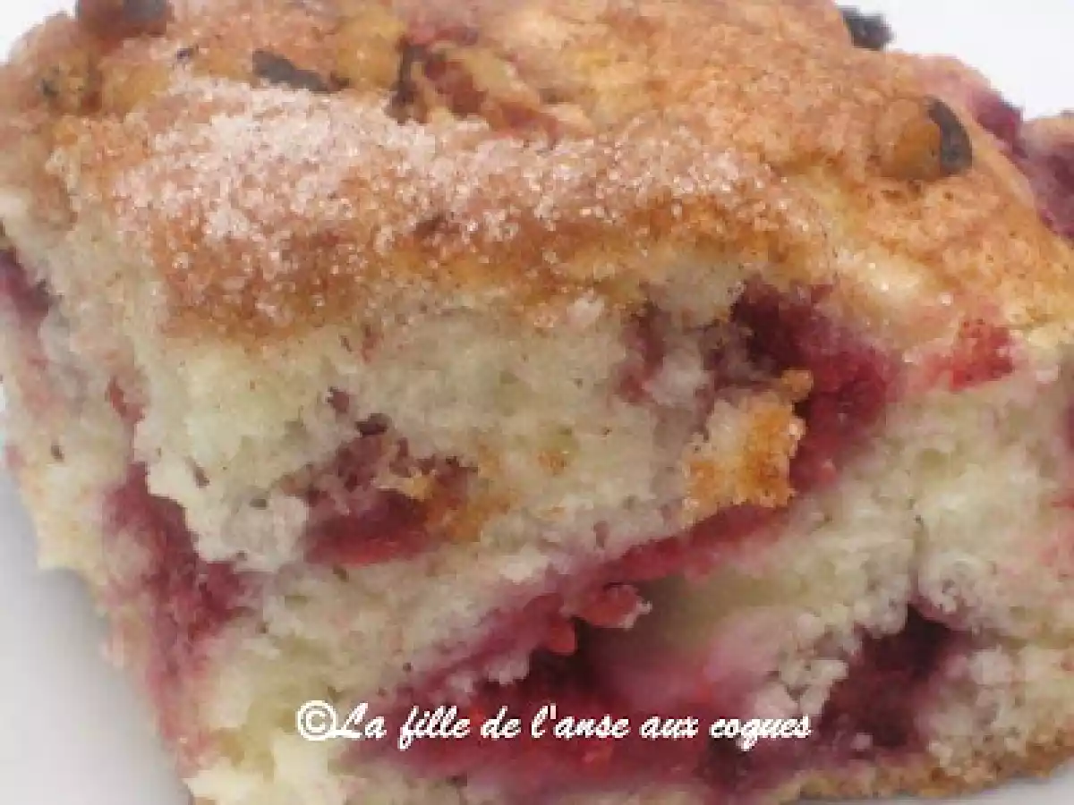 PAIN GÂTEAU AUX FRAMBOISES