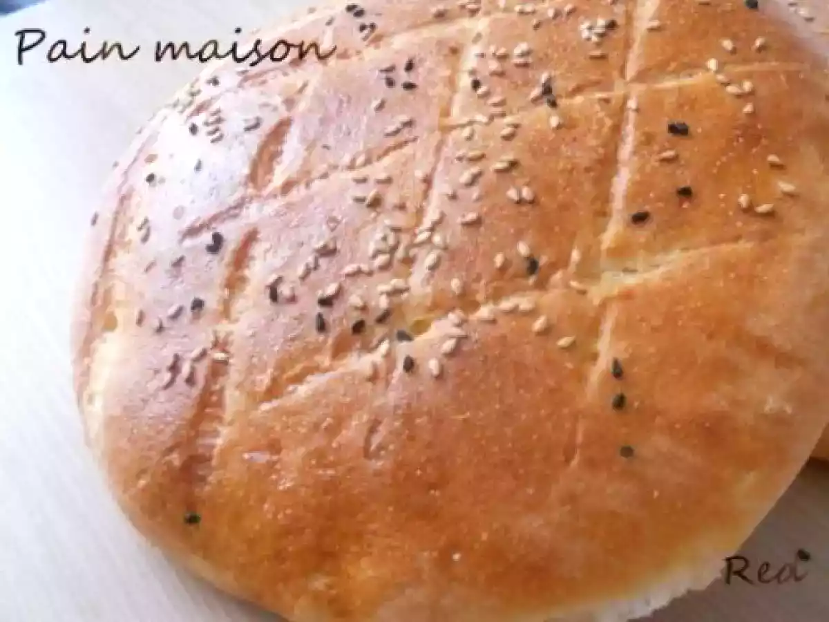 Pain maison au pollen