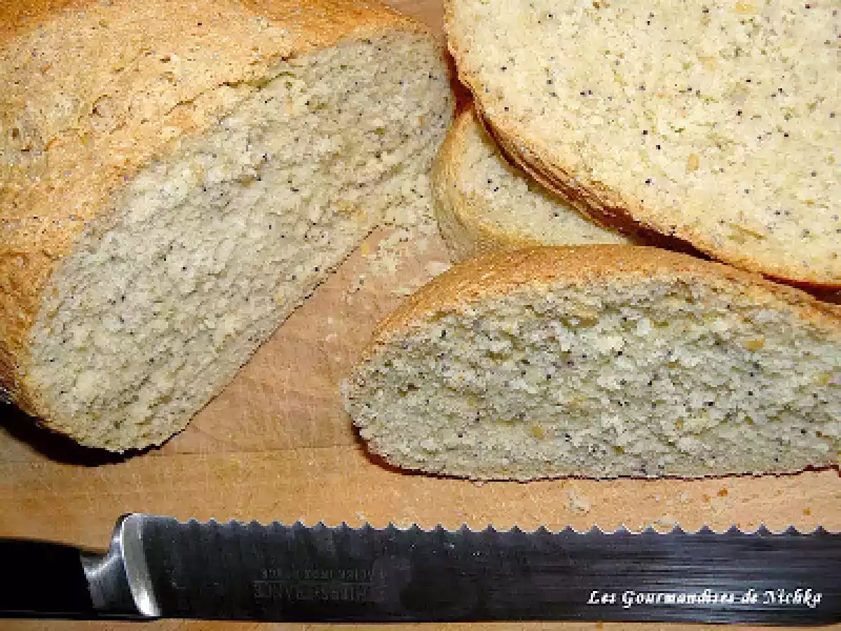 Pain marocain à la semoule de blé et aux graines - photo 3