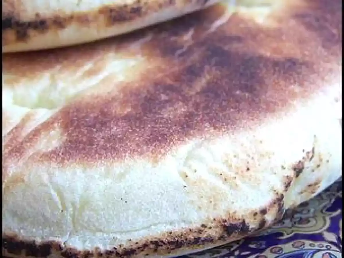 Pain matlouh à la semoule