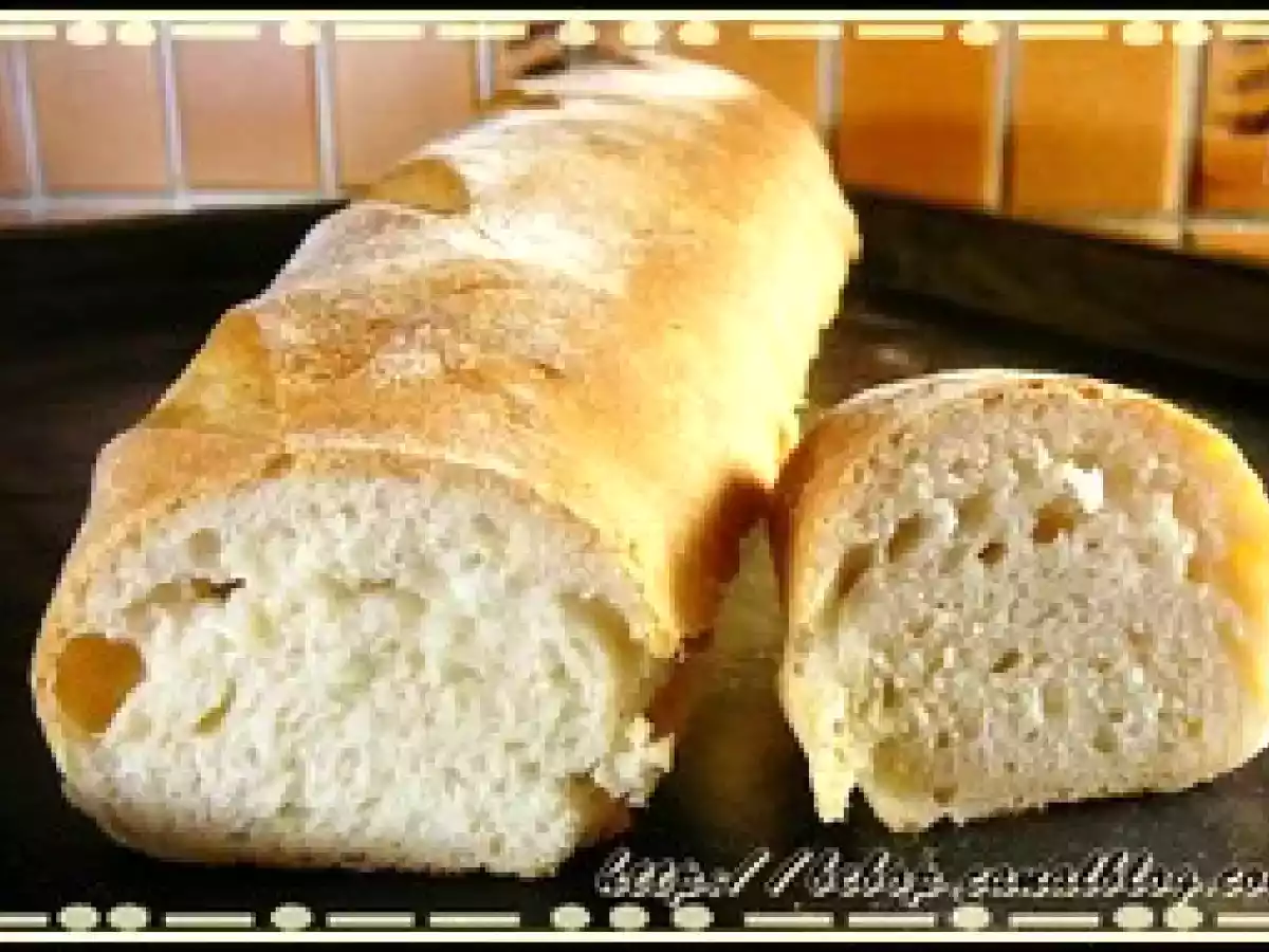 Pain mi-blanc sur poolish - photo 2