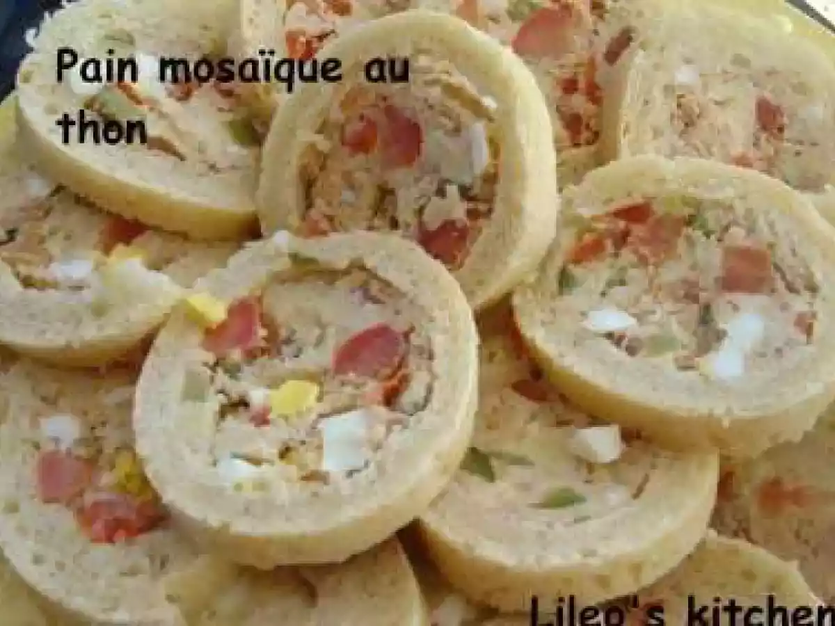 Pain mosaique au thon - photo 2