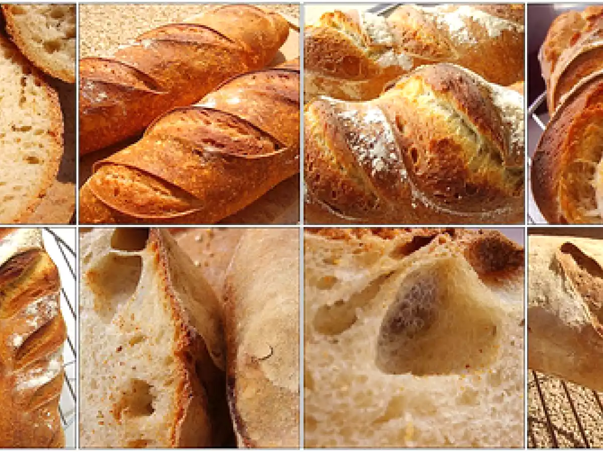 Pain Paysan au Levain aux Raisins.