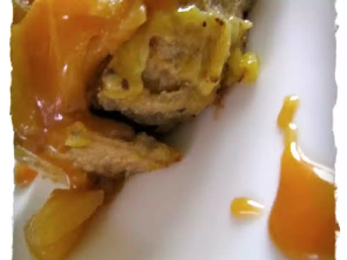 Pain Perdu, POmmes FOndantes et Caramel au Beurre Demi Sel