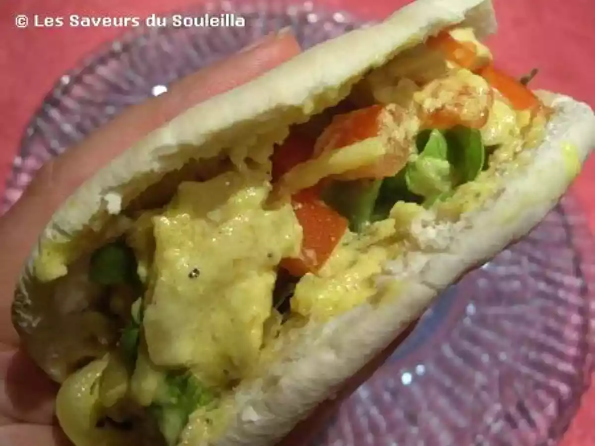 Pain Pita à la dinde curry & gingembre