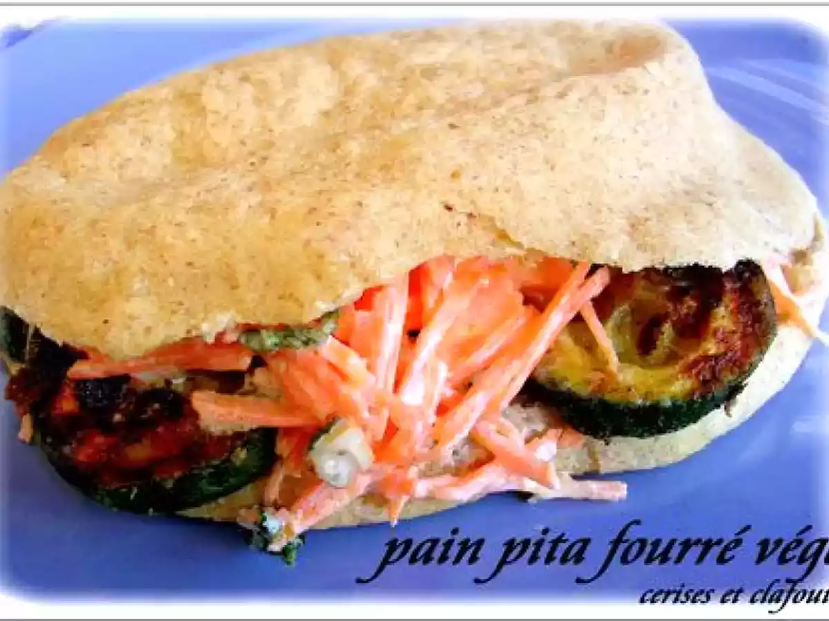 PAIN PITA FOURRE VEGETARIEN