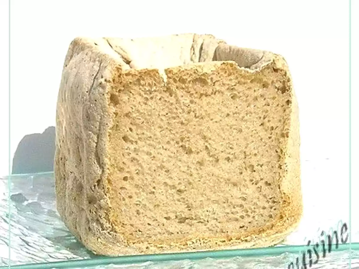 Pain sans gluten à la MAP SEB DUAL HOME BAKER