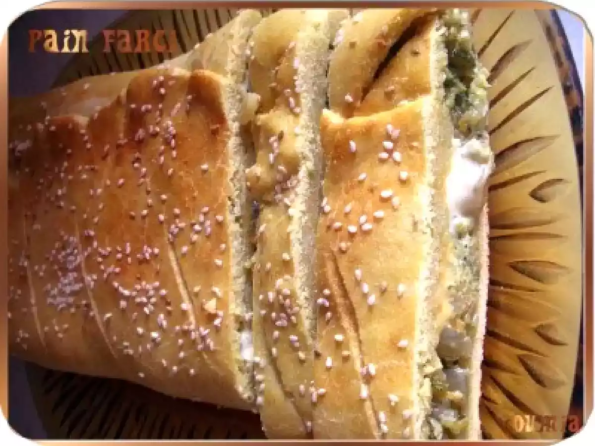 Pain (sans levure) farci - photo 2