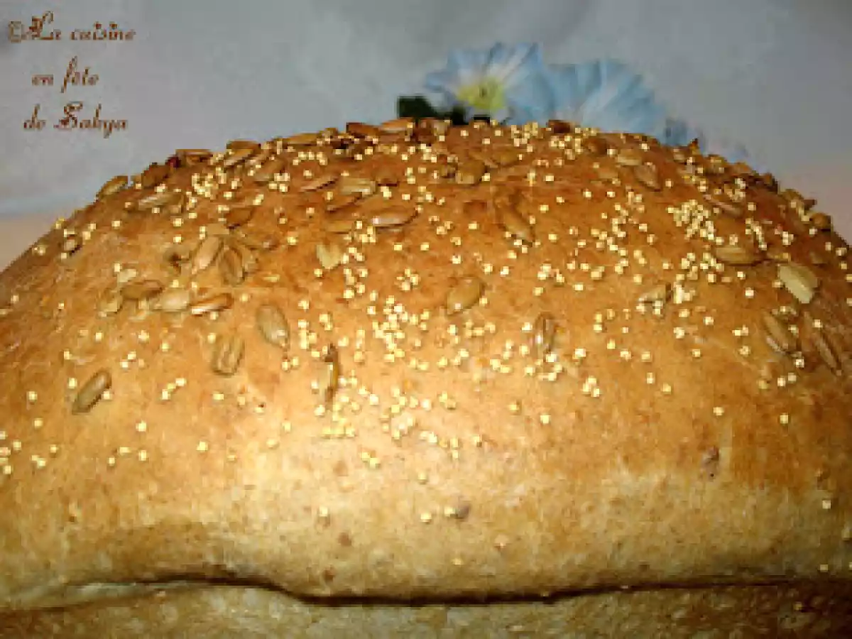 Pain Santé aux graines de Tournesol et de Millet - photo 2