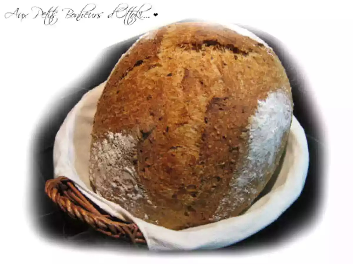 Pain semi-complet au levain aux graines - photo 2