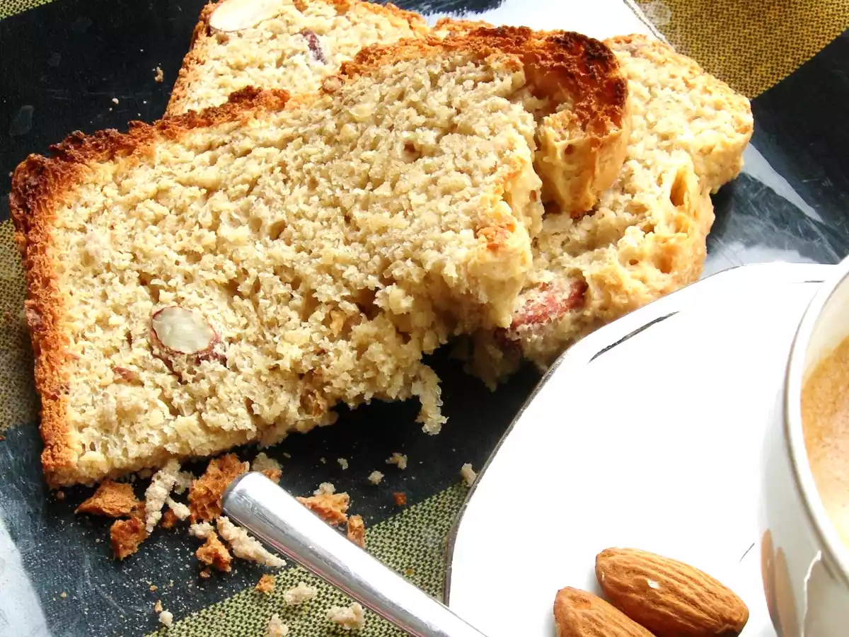 Pain sucré au son d’avoine tout amande (MAP)