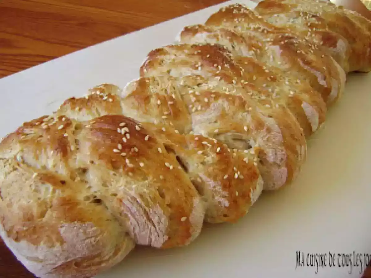 Pain tressé maison - photo 2