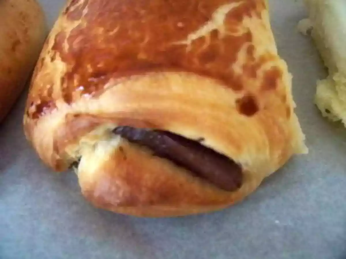 Pains au chocolat délicieux!! et premiére pâte feuilleté!