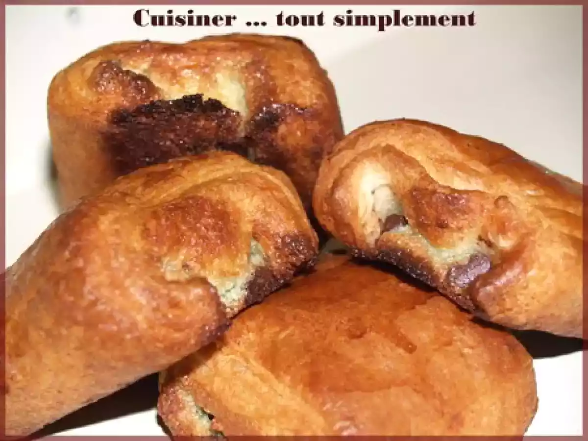 Pains au Chocolat et à la Pistache .... quel mariage!!! - photo 2