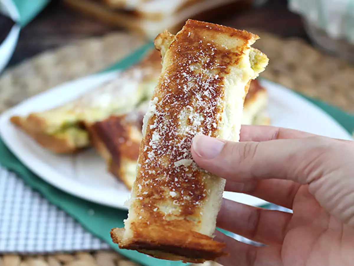 Pains perdus salés au pesto - photo 4