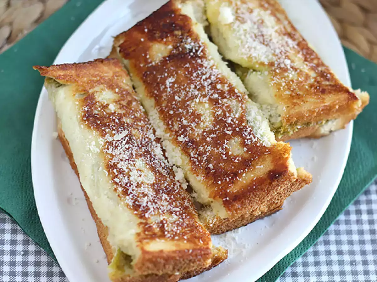 Pains perdus salés au pesto - photo 5