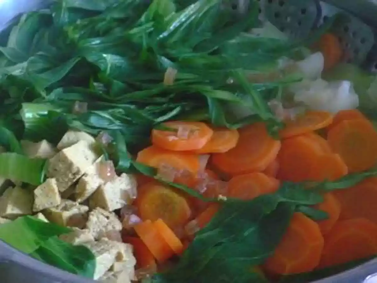 Pak choï à la vapeur et gingembre confit - photo 2