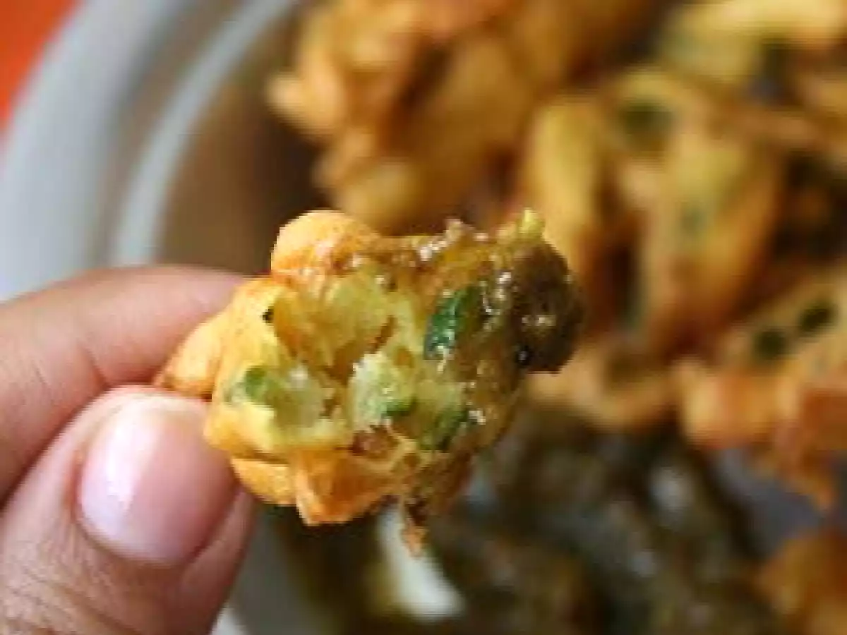 Pakora de courgettes et son chutney de coriandre - photo 3